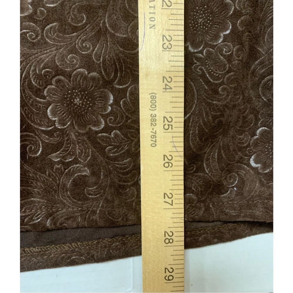 Vintage Textured Patterned Button Down Top - image 7